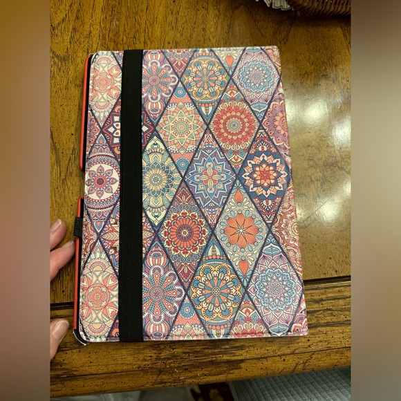 Multicolored iPad case/ cover 9.7 x 6.75 inches folding - Picture 7 of 12